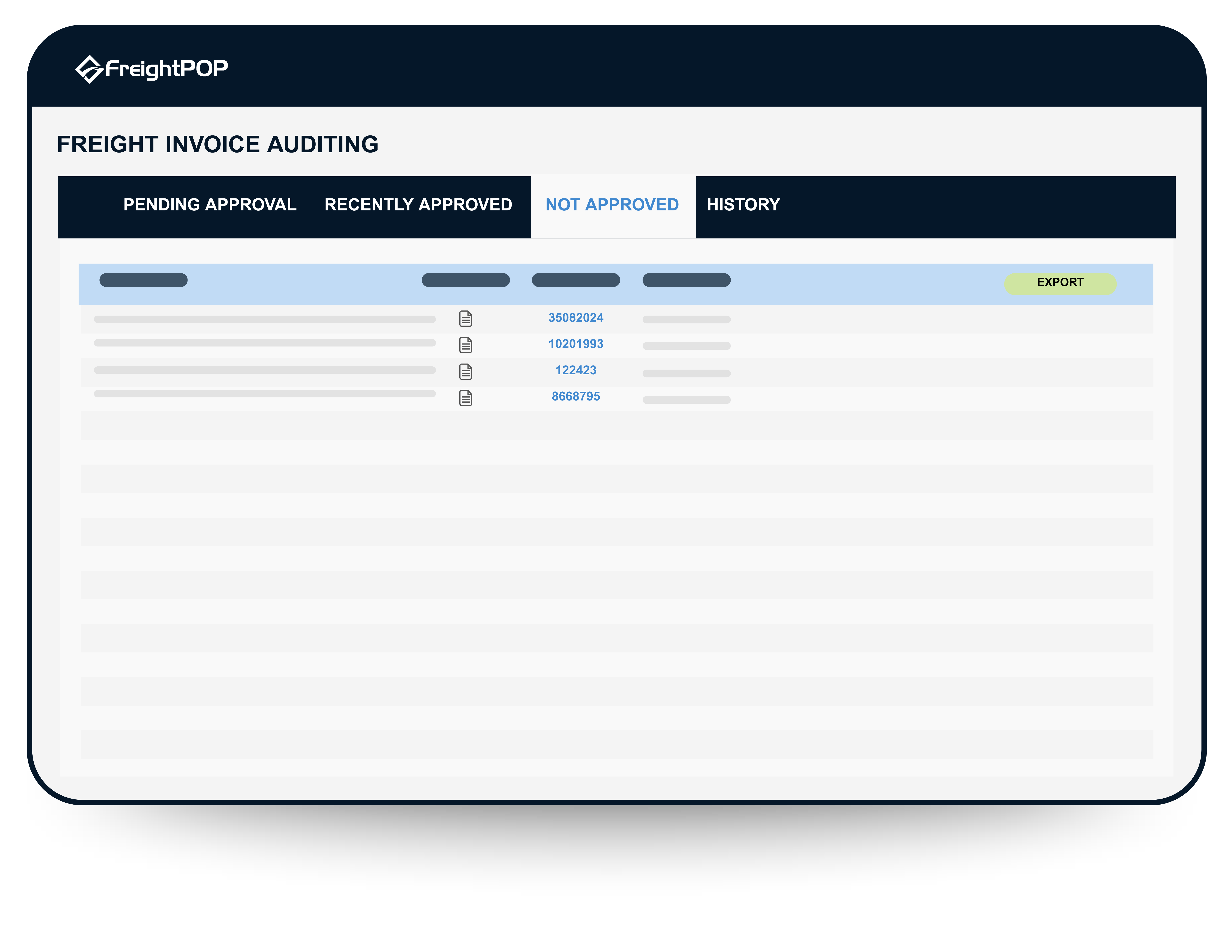 Freight Invoice Auditing Software Freightpop - Download Artistic Geometric Background | Mobile
